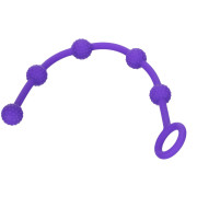 Sin Silikone Analkugler med Pirrende Knopper