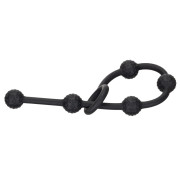 Sin Silikone Analkugler med Pirrende Knopper