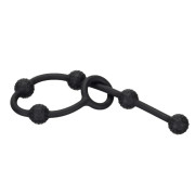 Sin Silikone Analkugler med Pirrende Knopper