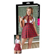 Cottelli Plus Size Rødternet Skolepige Kostume