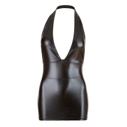 Cottelli Wetlook Kjole Med Fri Ryg