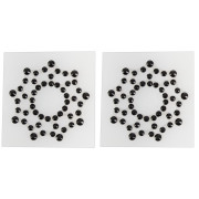Cottelli Nipple Stickers Black Star