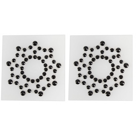 Cottelli Nipple Stickers Black Star