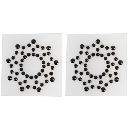 Cottelli Nipple Stickers Black Star