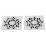 Cottelli Nipple Stickers Black Star