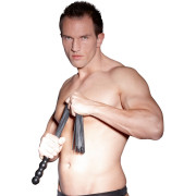 Zado Læder Pisk med Kuglehåndtag 56 cm