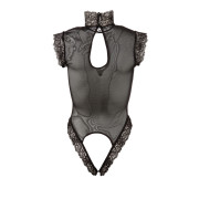 Abierta Fina Åben Mesh Bodystocking