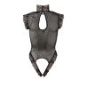 Abierta Fina Åben Mesh Bodystocking