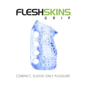 Fleshlight Fleshskins Grip Blue Ice Onani Sleeve