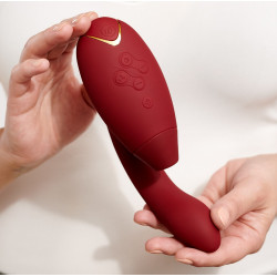 Womanizer Duo Rabbit Vibrator med Klitoris Stimulator Womanizer Duo Rabbit Vibrator med Klitoris Stimulator