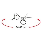 Metal Lænkesæt med Læder Manchetter