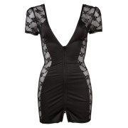 Cottelli Kjole 2-vejs Lynlås og Blonde Sider