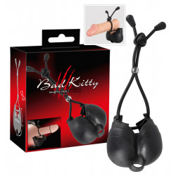 Bad Kitty Testikelhylster med Penisring