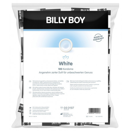 Billy Boy White Kondomer