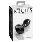 Icicles No 78 Glas Buttplug med Diamant