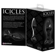 Icicles No 78 Glas Buttplug med Diamant
