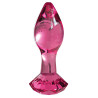 Icicles No 78 Glas Buttplug med Diamant
