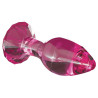 Icicles No 78 Glas Buttplug med Diamant