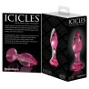 Icicles No 78 Glas Buttplug med Diamant