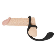 Black Velvets Dobbelt Penisring med Buttplug