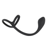 Black Velvets Dobbelt Penisring med Buttplug