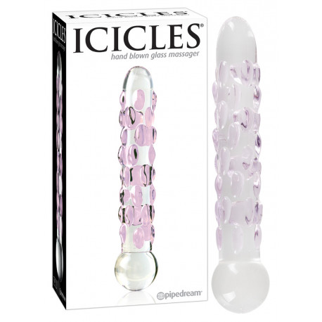 Icicles No 7 Nopret Glas Dildo