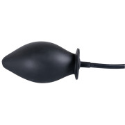 You2Toys True Black Oppustelig Silikone Buttplug