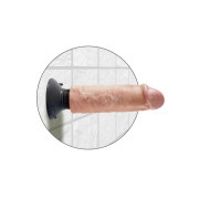 King Cock Formbar Sugekop Dildo Vibrator