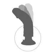 King Cock Formbar Sugekop Dildo Vibrator