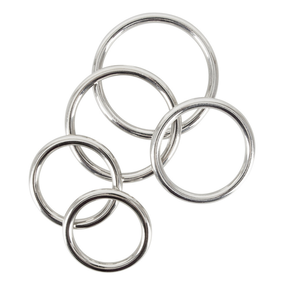 Bad Kitty Stål Penisring Sæt