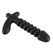 Black Velvets Anal Vibrator med Riller