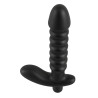 Black Velvets Anal Vibrator med Riller