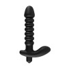 Black Velvets Anal Vibrator med Riller