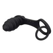 Sin Silikone Anal Vibrator med Penisringe