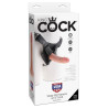 King Cock Realistisk Strap-On Dildo med Sugekop