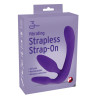 You2Toys Strapless Strap-On Vibrator med Fjernbetjening