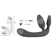 You2Toys Strapless Strap-On Vibrator med Fjernbetjening