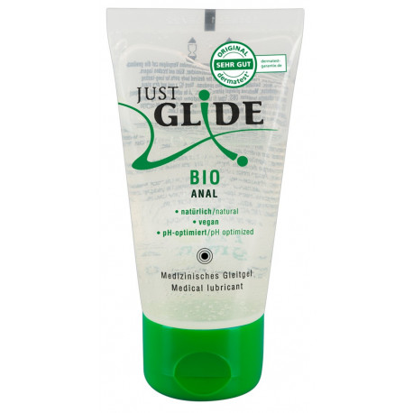 Just Glide Bio Anal Vandbaseret Glidecreme