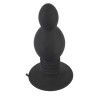 Black Velvets Silikone Buttplug med Fjedereffekt