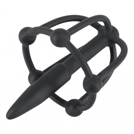 Silikone Penis Plug med Glansbur