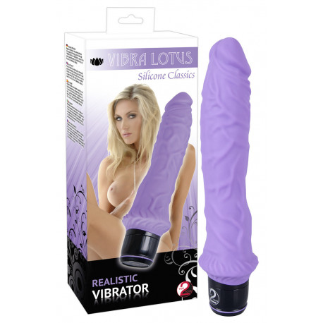 You2Toys Vibra Lotus Realistisk Dildo Vibrator