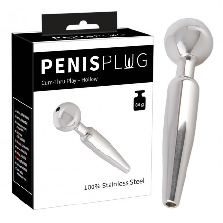 You2Toys Stål Penis Plug med Hul