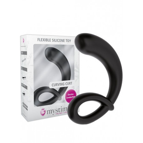 Mystim Curving Curt Elektrosex G og P-punkts Stimulator