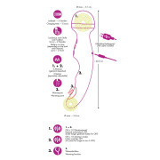 You2Toys Dobbelt Magic Wand Vibrator med Varmefunktion