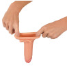 Realistixxx Extension Penis Sleeve med Testikelring