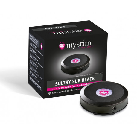 Mystim Sultry Sub Black E-Stim Receiver