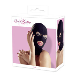 Bad Kitty Maske med Øjen- og Mundåbning