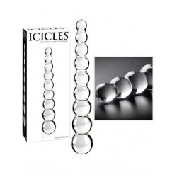 Icicles No 2 Rillet Glas Dildo Icicles No 2 Rillet Glas Dildo