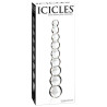 Icicles No 2 Rillet Glas Dildo