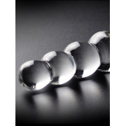 Icicles No 2 Rillet Glas Dildo